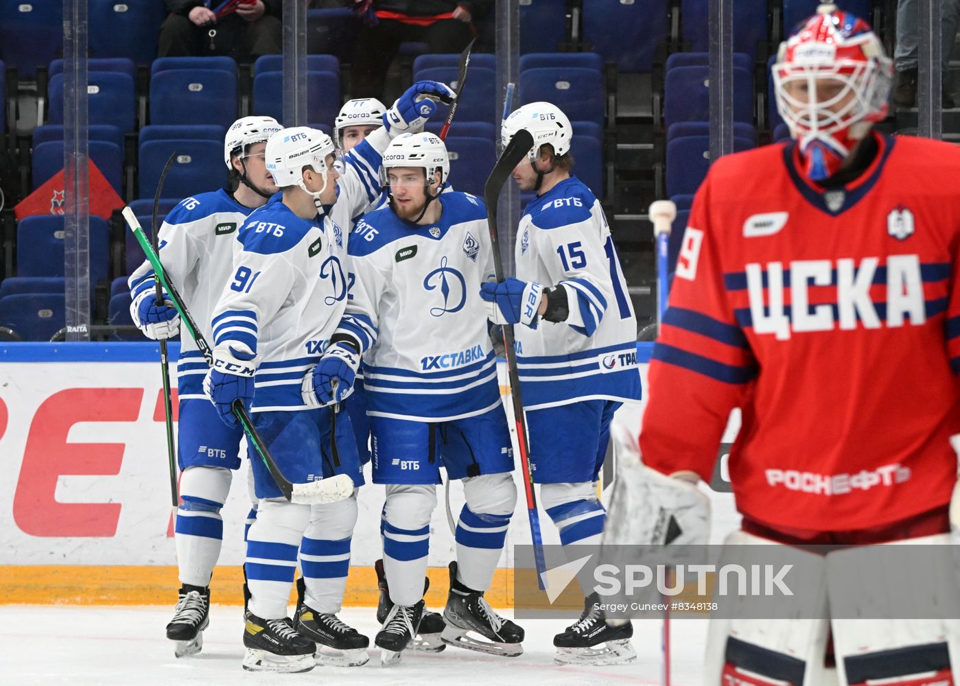 Russia Ice Hockey Kontinental League CSKA - Dynamo