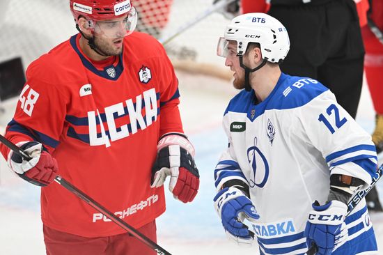 Russia Ice Hockey Kontinental League CSKA - Dynamo