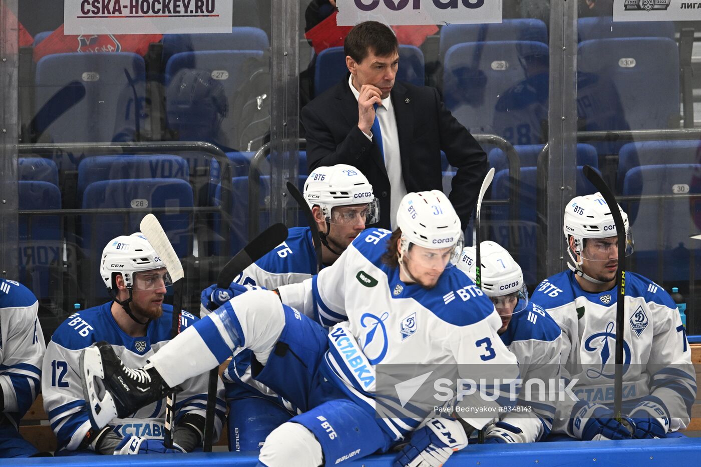 Russia Ice Hockey Kontinental League CSKA - Dynamo