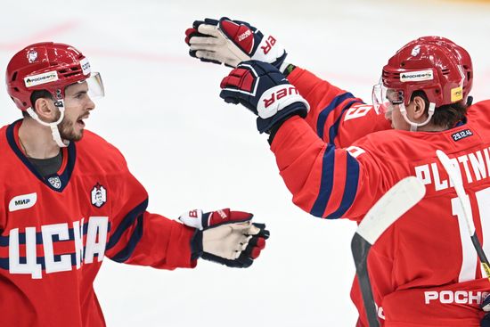 Russia Ice Hockey Kontinental League CSKA - Dynamo