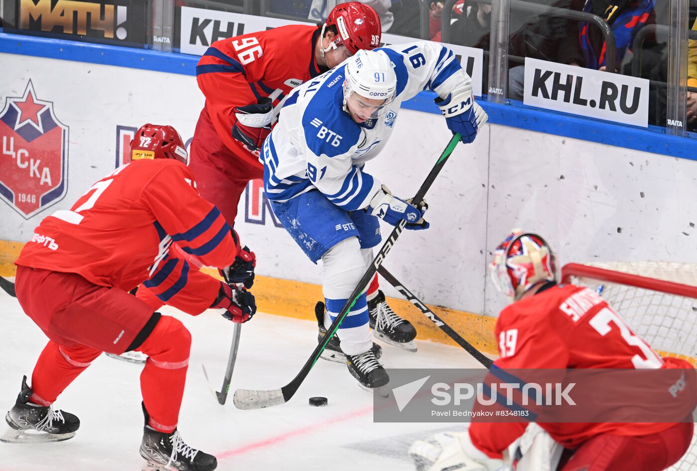 Russia Ice Hockey Kontinental League CSKA - Dynamo