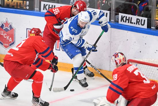 Russia Ice Hockey Kontinental League CSKA - Dynamo