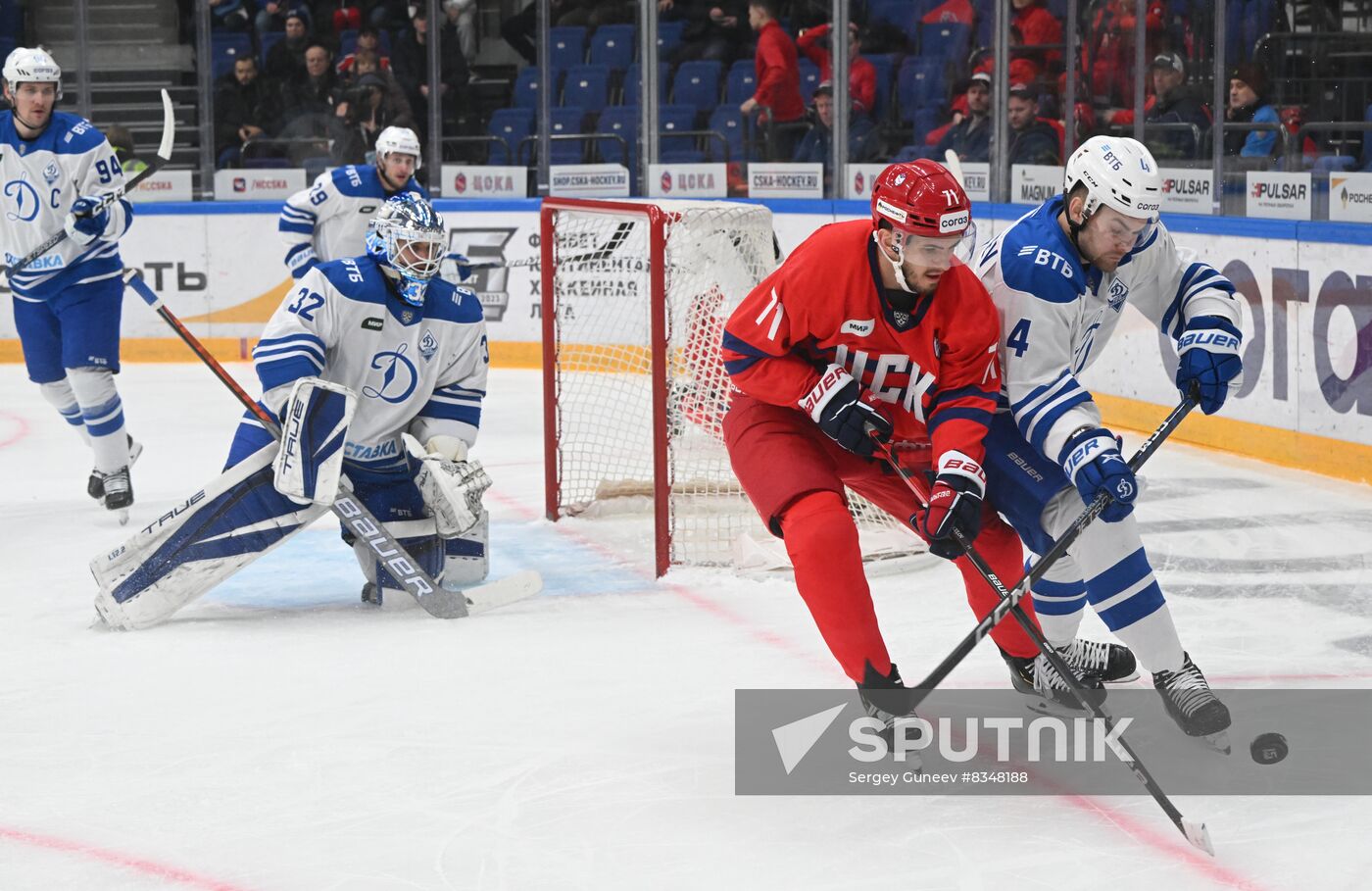 Russia Ice Hockey Kontinental League CSKA - Dynamo