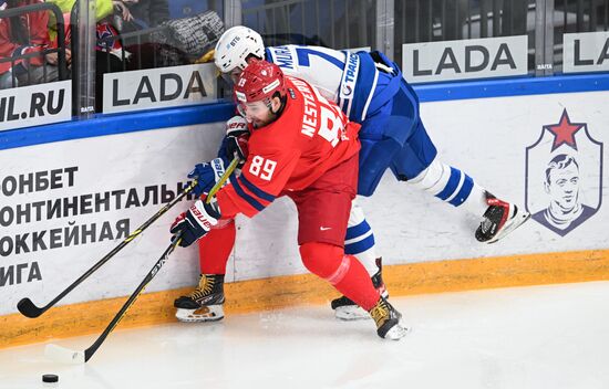 Russia Ice Hockey Kontinental League CSKA - Dynamo