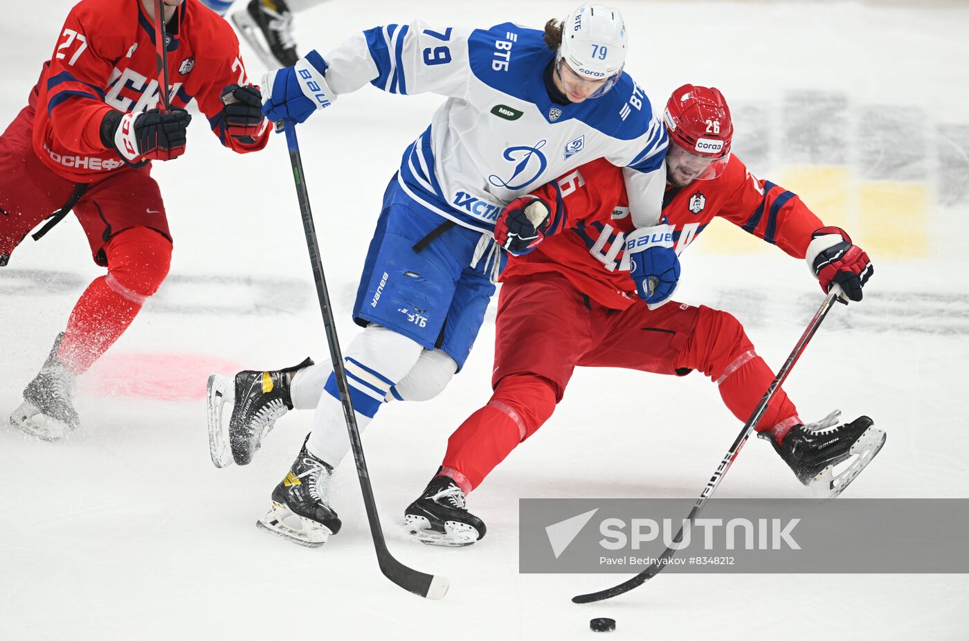 Russia Ice Hockey Kontinental League CSKA - Dynamo