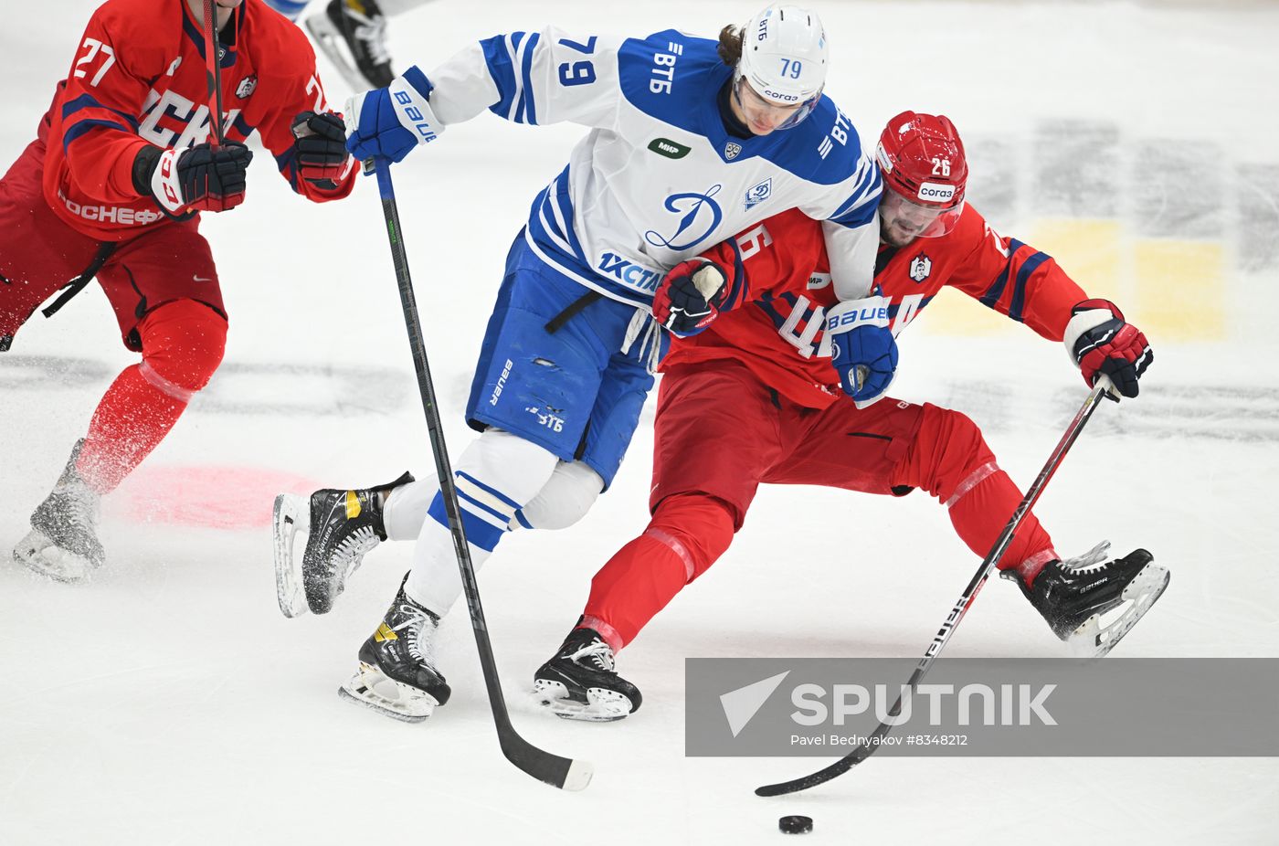 Russia Ice Hockey Kontinental League CSKA - Dynamo