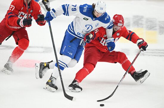 Russia Ice Hockey Kontinental League CSKA - Dynamo