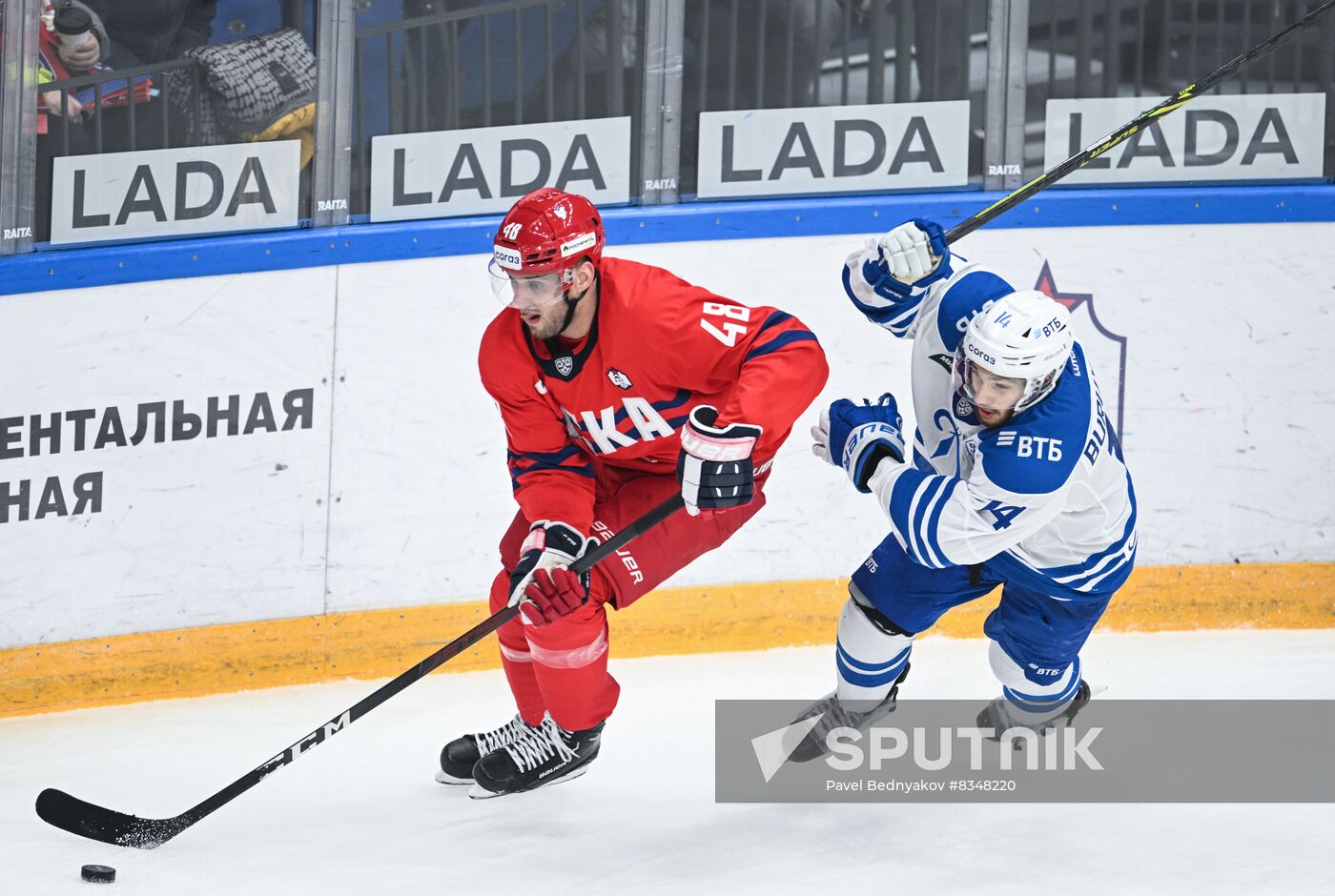 Russia Ice Hockey Kontinental League CSKA - Dynamo