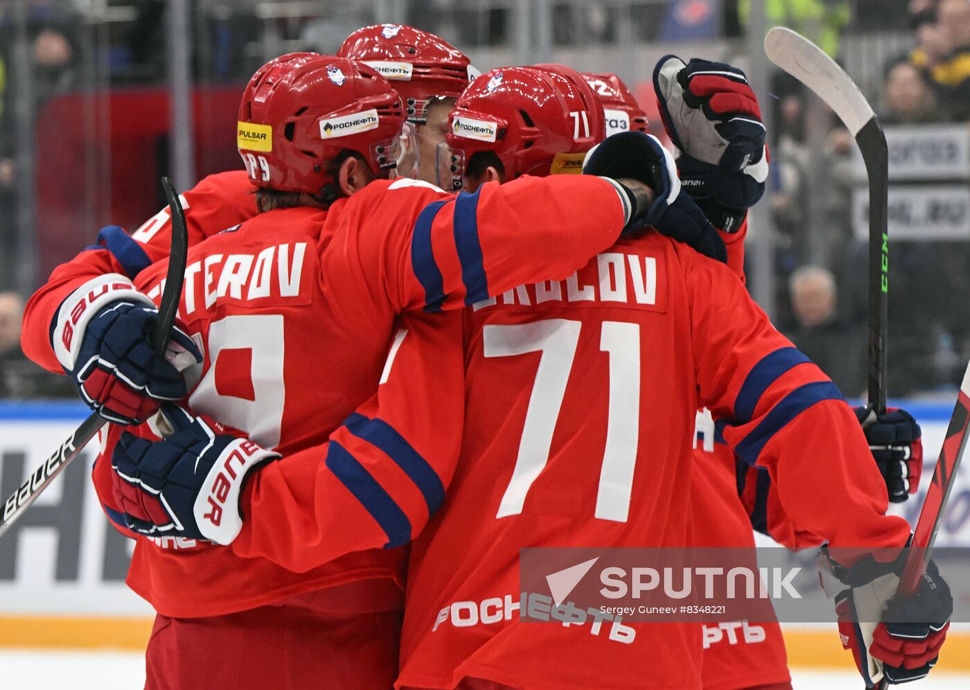 Russia Ice Hockey Kontinental League CSKA - Dynamo