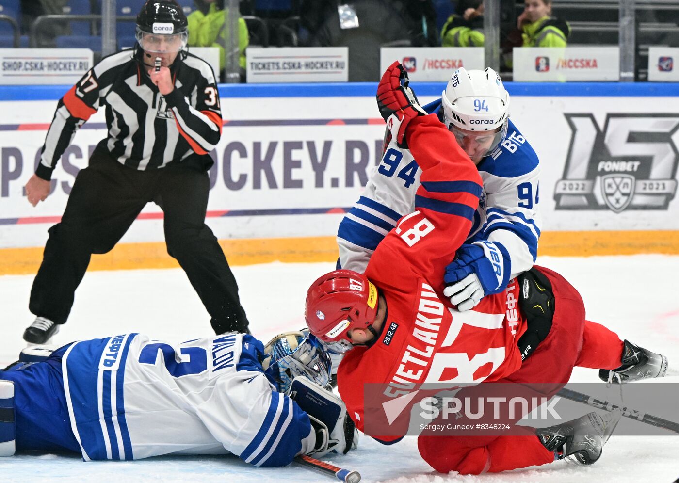 Russia Ice Hockey Kontinental League CSKA - Dynamo