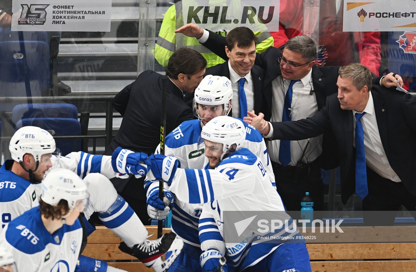 Russia Ice Hockey Kontinental League CSKA - Dynamo