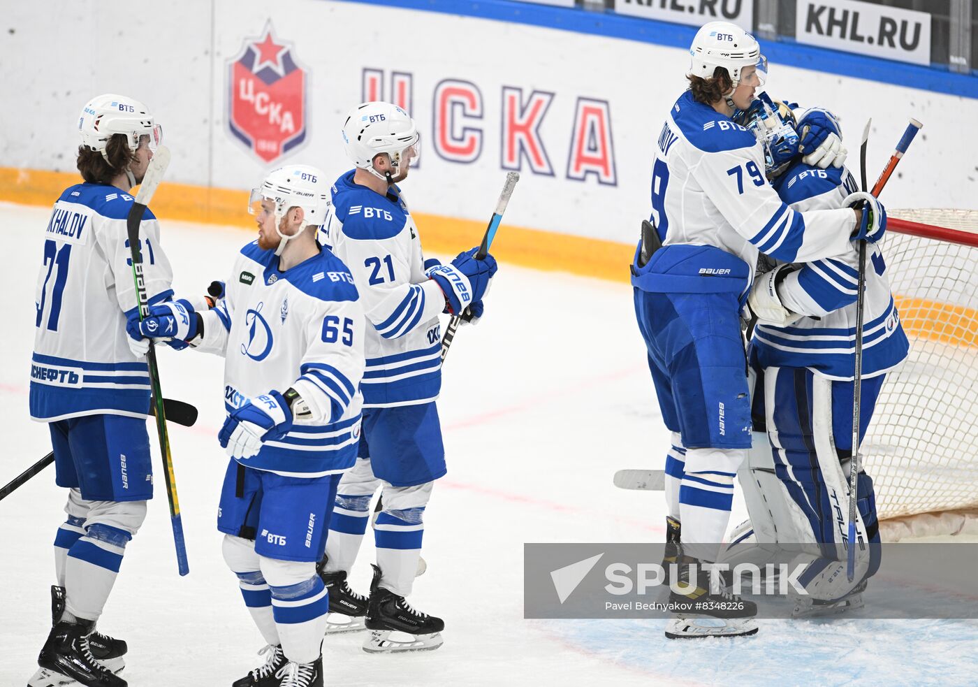 Russia Ice Hockey Kontinental League CSKA - Dynamo