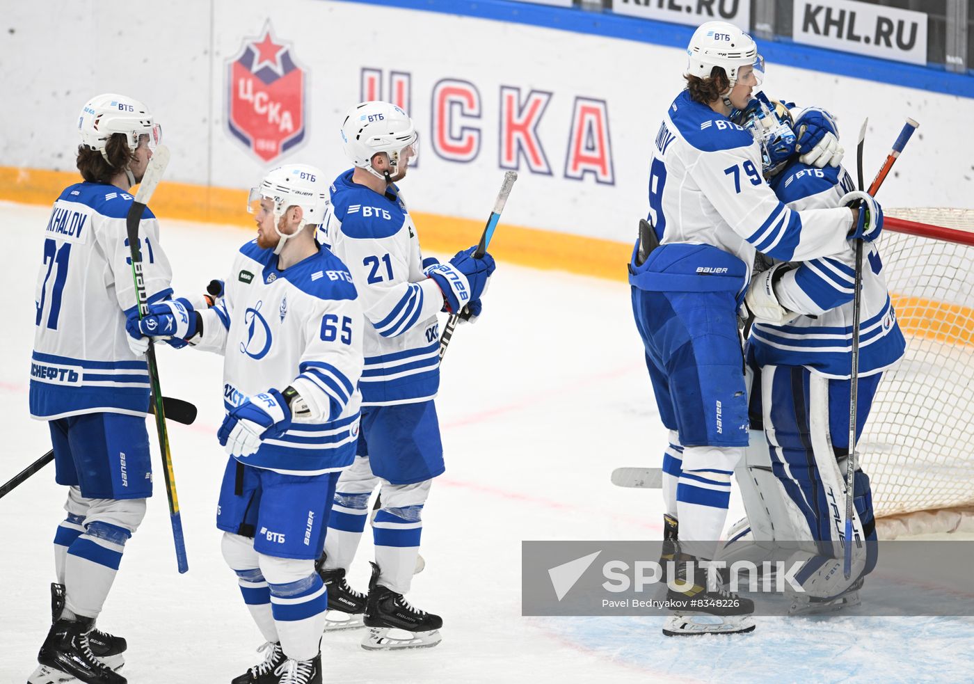 Russia Ice Hockey Kontinental League CSKA - Dynamo