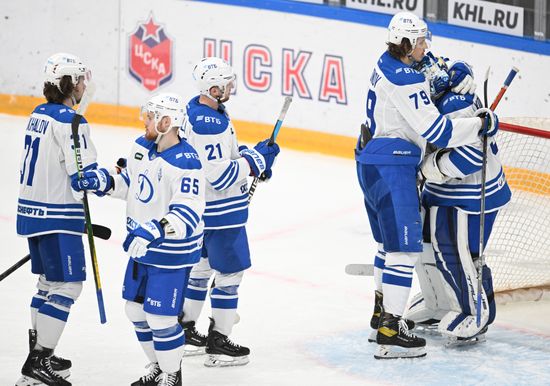 Russia Ice Hockey Kontinental League CSKA - Dynamo
