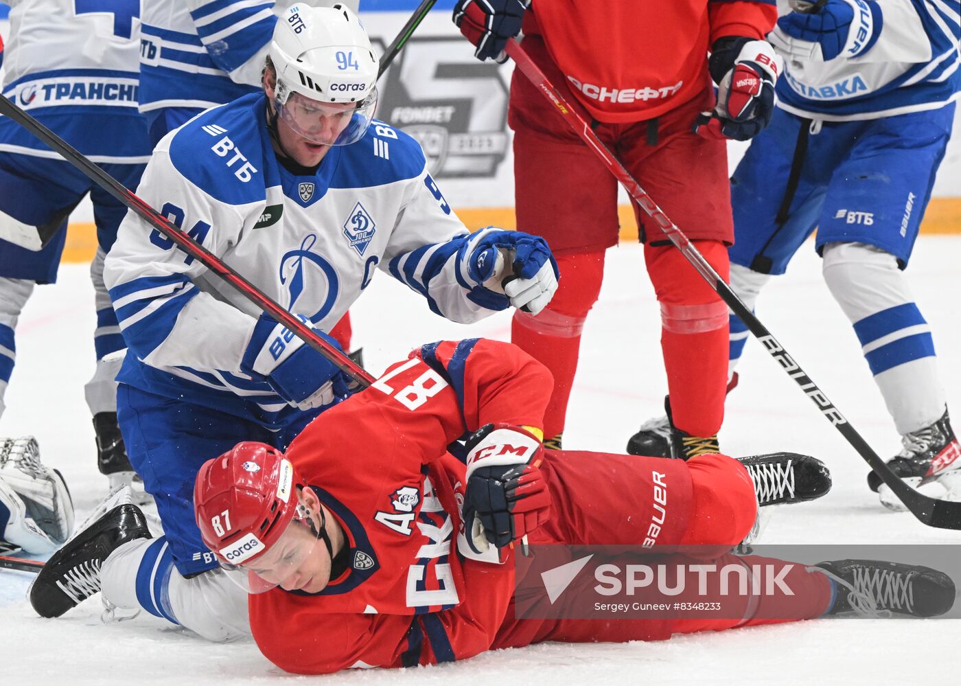 Russia Ice Hockey Kontinental League CSKA - Dynamo