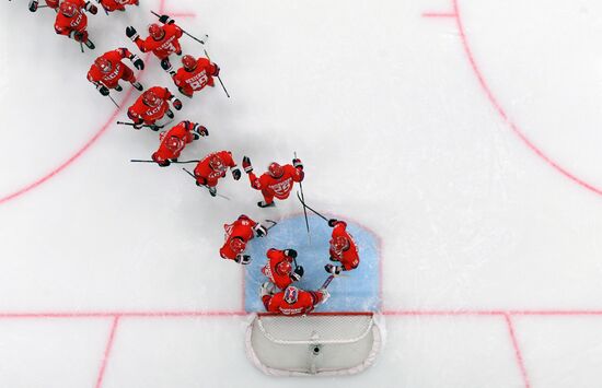 Russia Ice Hockey Kontinental League CSKA - Dynamo