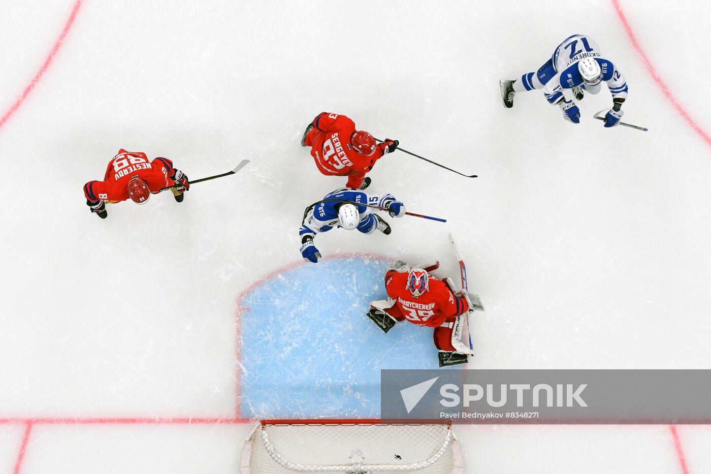Russia Ice Hockey Kontinental League CSKA - Dynamo