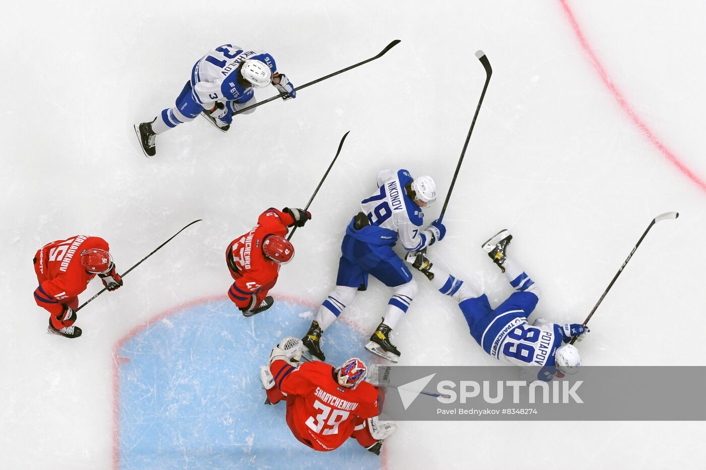 Russia Ice Hockey Kontinental League CSKA - Dynamo