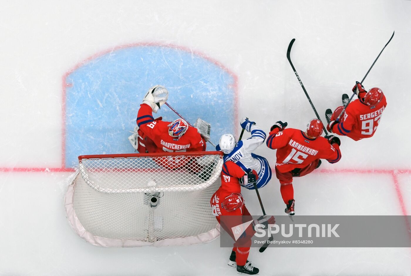 Russia Ice Hockey Kontinental League CSKA - Dynamo