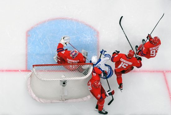 Russia Ice Hockey Kontinental League CSKA - Dynamo