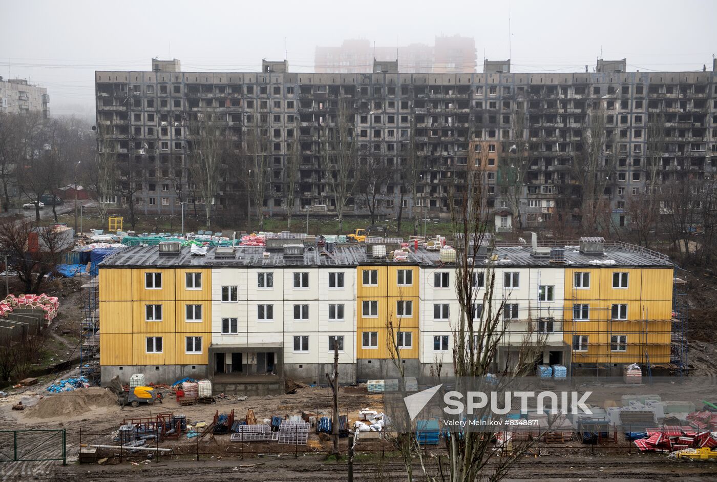 Russia Ukraine Military Operation Residential Buildings