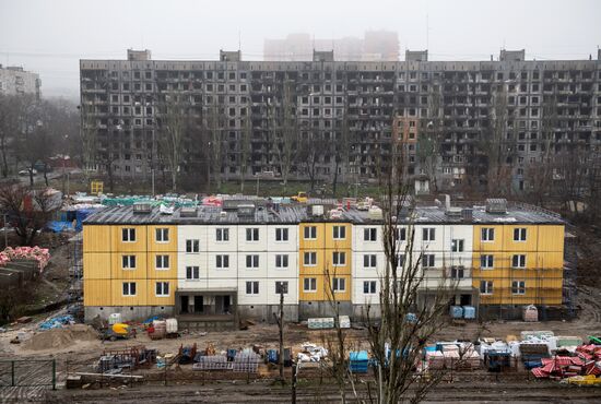 Russia Ukraine Military Operation Residential Buildings