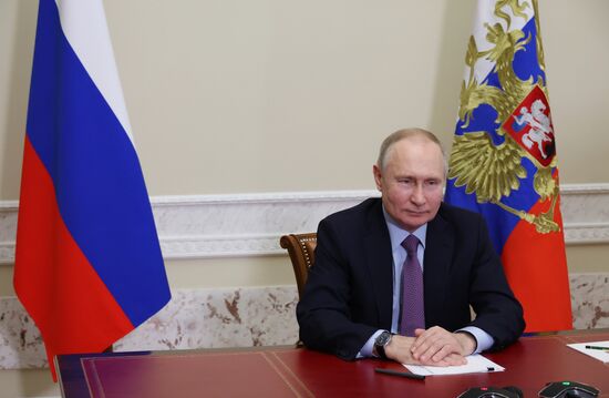 Russia Putin Polymer Production Plant