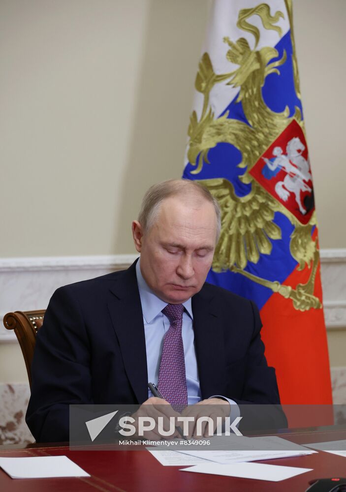 Russia Putin Polymer Production Plant