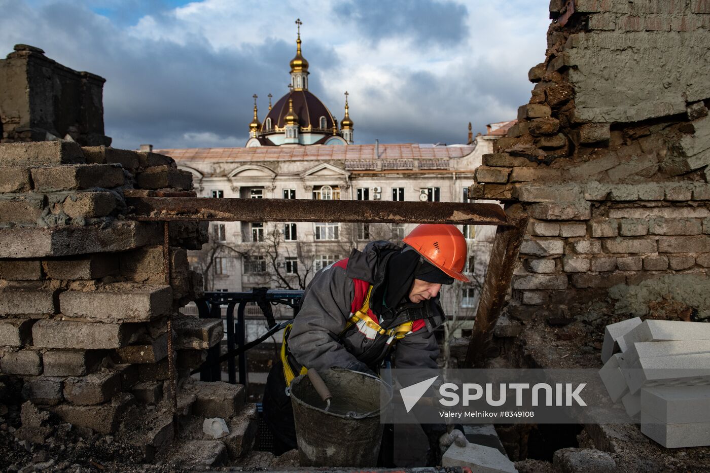 Russia Ukraine Military Operation Repair Works