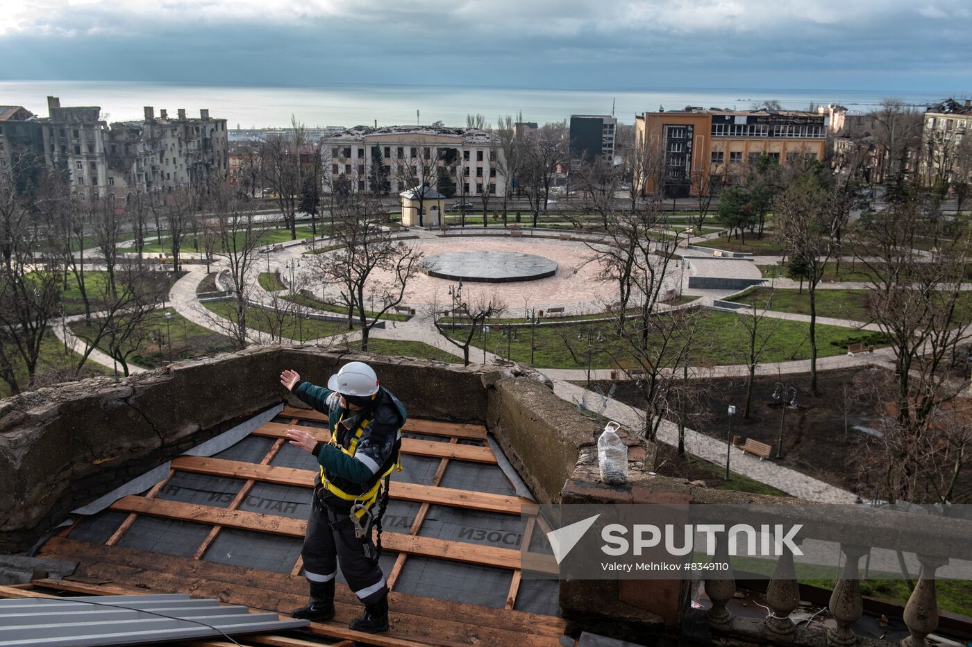 Russia Ukraine Military Operation Repair Works