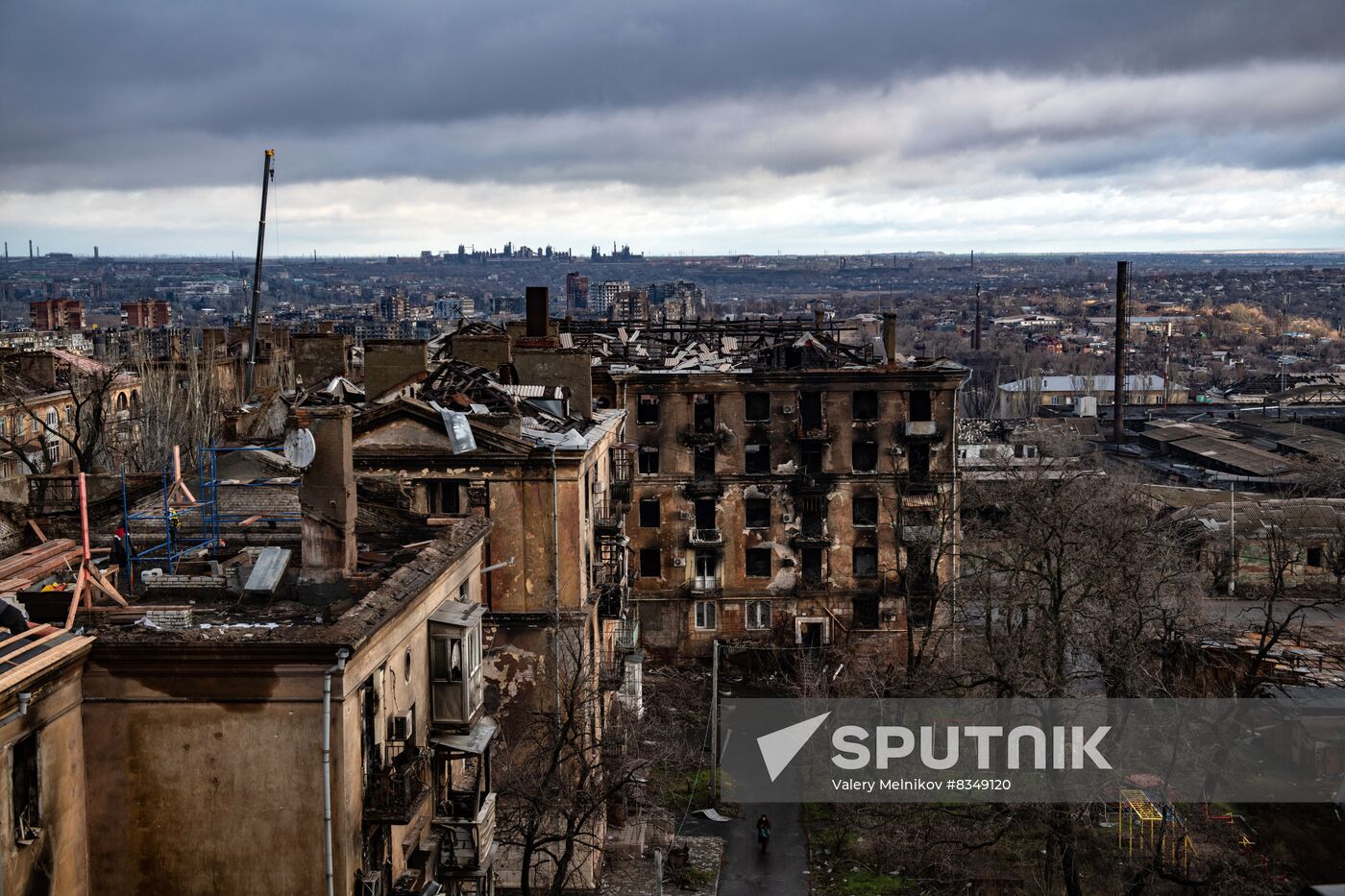 Russia Ukraine Military Operation Repair Works