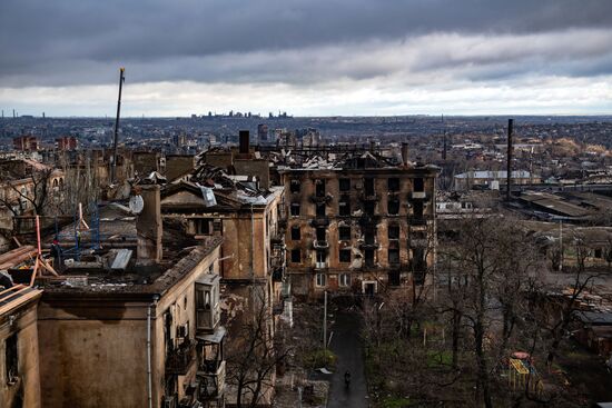 Russia Ukraine Military Operation Repair Works