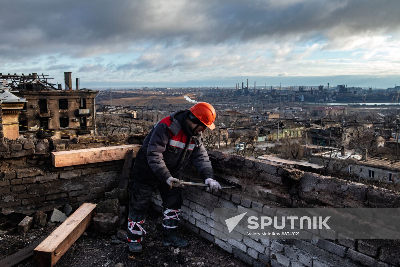 Russia Ukraine Military Operation Repair Works