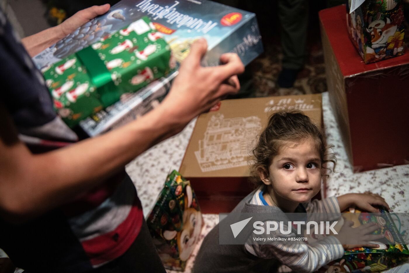Russia DPR New Year Season Charity