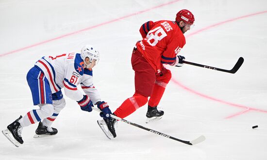 Russia Ice Hockey Kontinental League CSKA - SKA