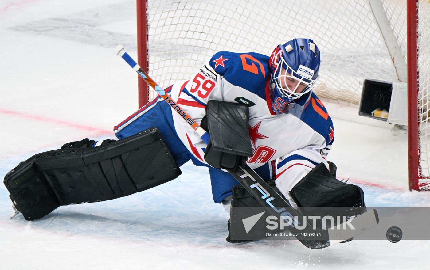 Russia Ice Hockey Kontinental League CSKA - SKA