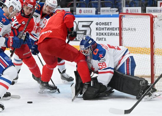 Russia Ice Hockey Kontinental League CSKA - SKA