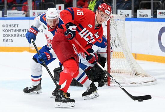 Russia Ice Hockey Kontinental League CSKA - SKA
