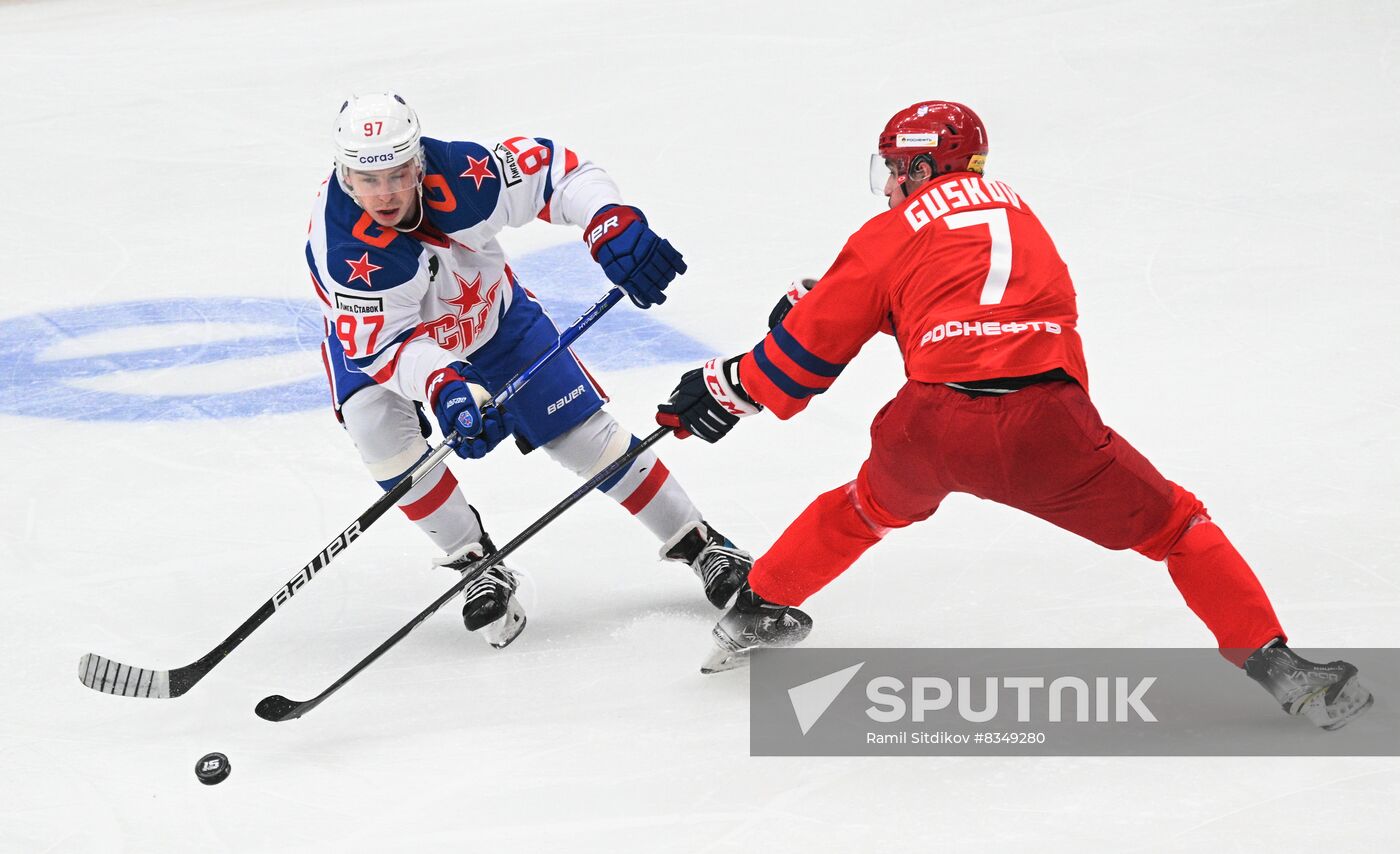 Russia Ice Hockey Kontinental League CSKA - SKA