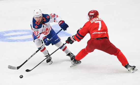 Russia Ice Hockey Kontinental League CSKA - SKA