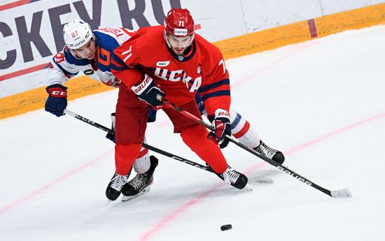 Russia Ice Hockey Kontinental League CSKA - SKA