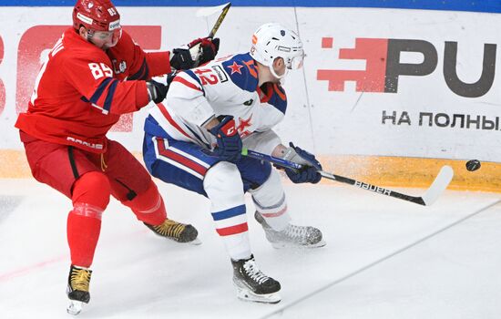Russia Ice Hockey Kontinental League CSKA - SKA