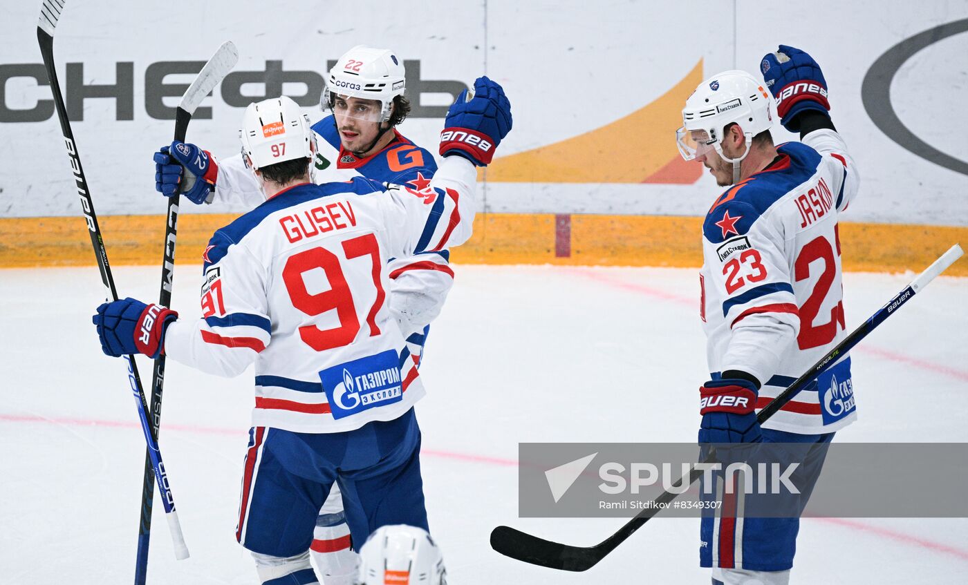 Russia Ice Hockey Kontinental League CSKA - SKA