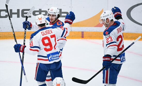 Russia Ice Hockey Kontinental League CSKA - SKA