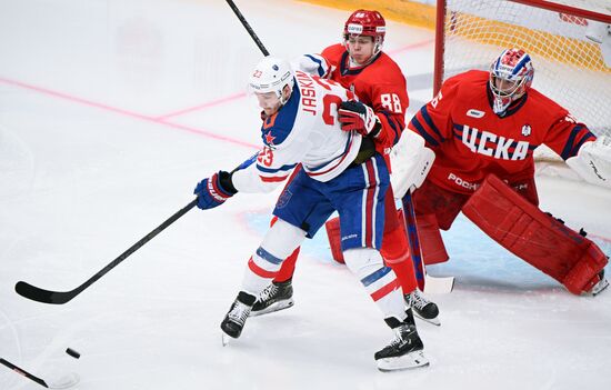 Russia Ice Hockey Kontinental League CSKA - SKA