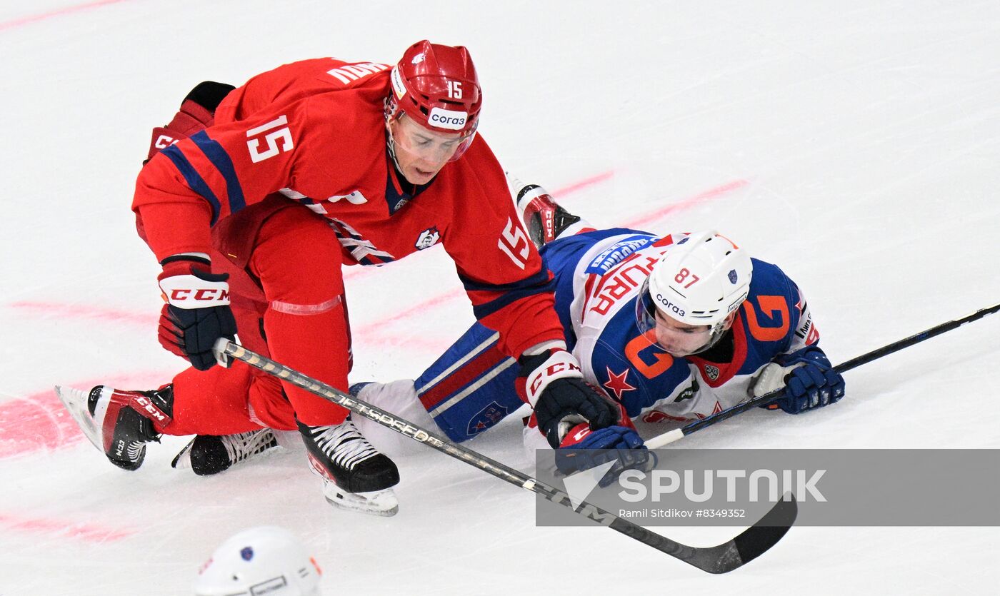 Russia Ice Hockey Kontinental League CSKA - SKA