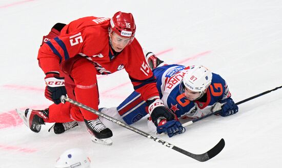 Russia Ice Hockey Kontinental League CSKA - SKA
