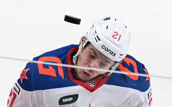 Russia Ice Hockey Kontinental League CSKA - SKA