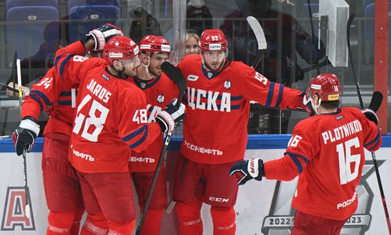 Russia Ice Hockey Kontinental League CSKA - SKA