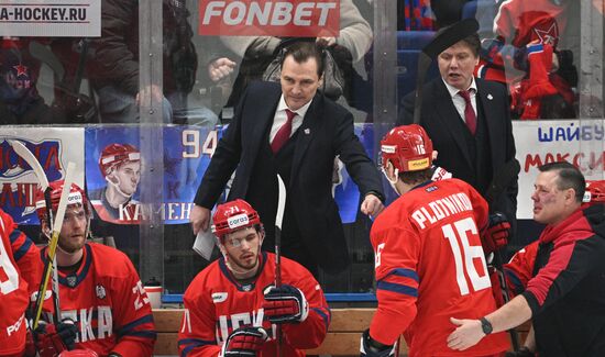 Russia Ice Hockey Kontinental League CSKA - SKA